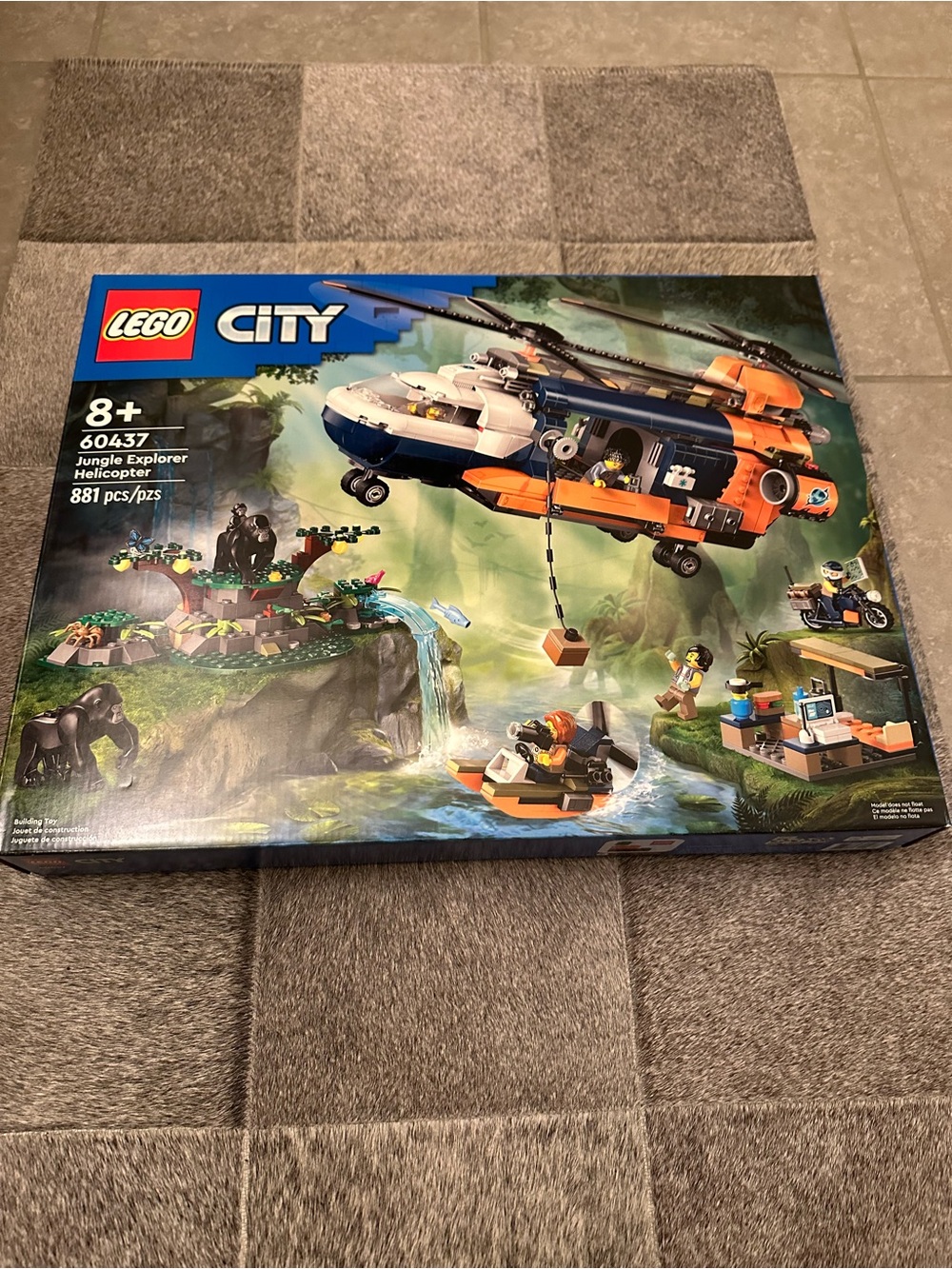 NWT Lego #60437 City Jungle Explorer Helicopter at Base Camp
